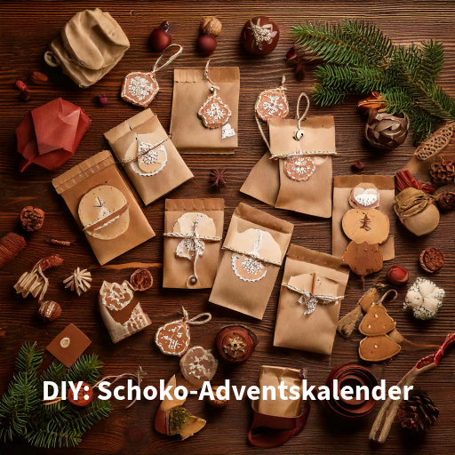 DIY: Schoko-Adventskalender
